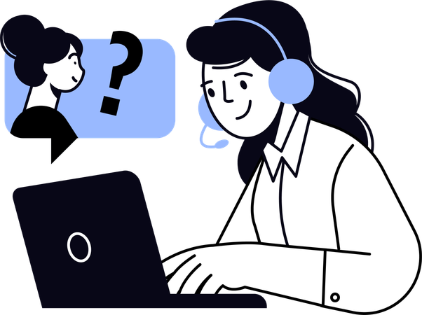 デジタル医療サポート  イラスト