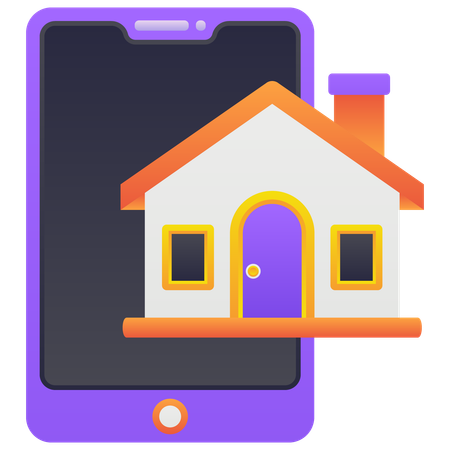 Digital Mortgage  Illustration