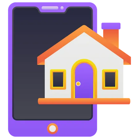 Digital Mortgage  Illustration