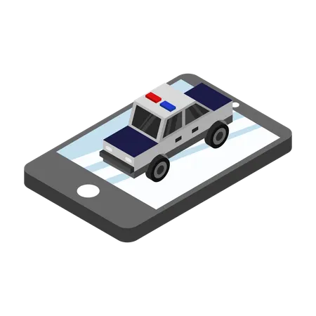 Digital patrol  Illustration