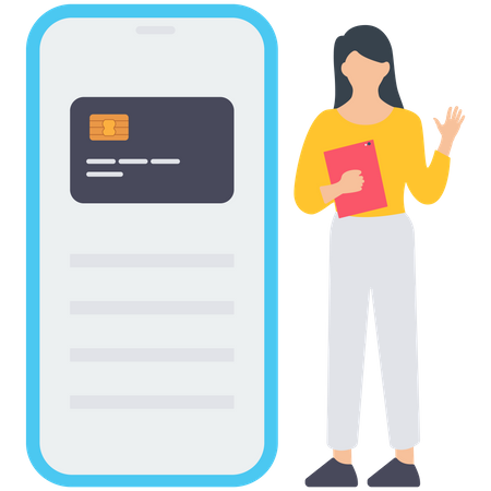 Digital payment Illustration