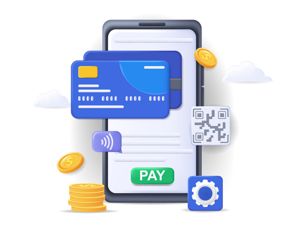 Digital payment Illustration
