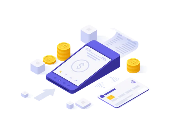 Digital payment  Illustration