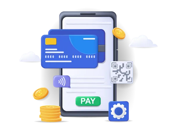 Digital payment  Illustration