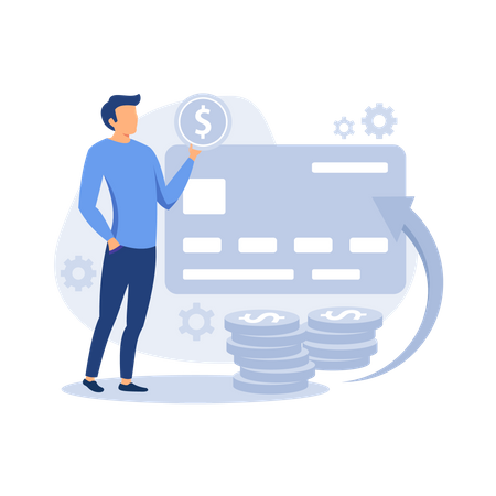 Digital payment  Illustration