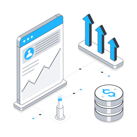 Digital Revenue growth  Illustration