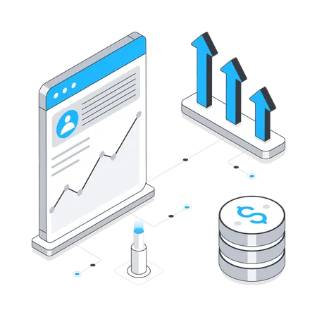 Digital Revenue growth  Illustration