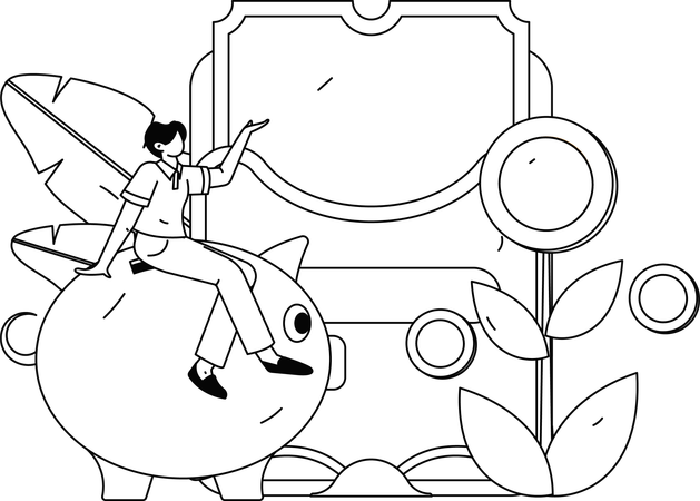 デジタルショッピング  イラスト