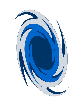 Digital swirl  Illustration
