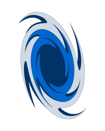 Digital swirl  Illustration