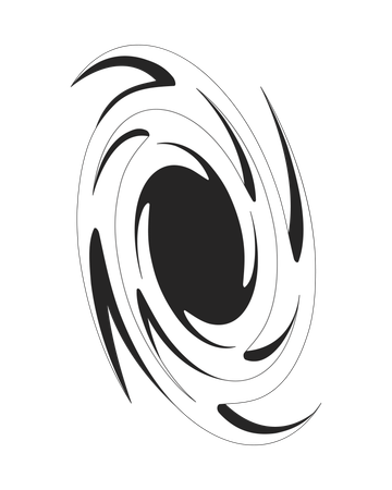 Digital swirl  Illustration
