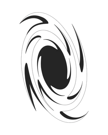 Digital swirl  Illustration