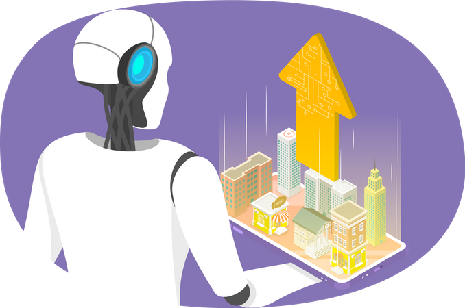 Digital Transformation  Illustration