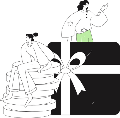 Digital Wallet  Illustration