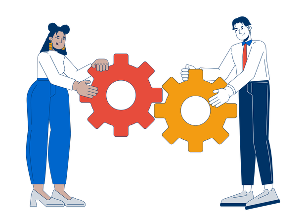 Dinge geschehen lassen Illustration