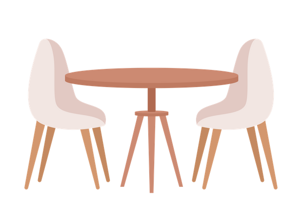 Dining Table  Illustration