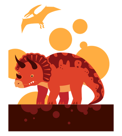 Dinossauro  Ilustração