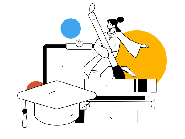 Éducation diplômante  Illustration