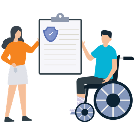 Disability insurance  Illustration