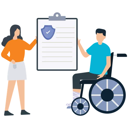 Disability insurance  Illustration