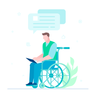 disabled illustrations free