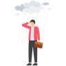 having a bad day illustration svg