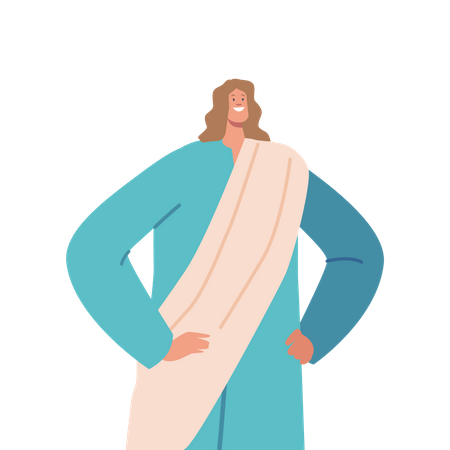 Disciple of Jesus christ  Illustration