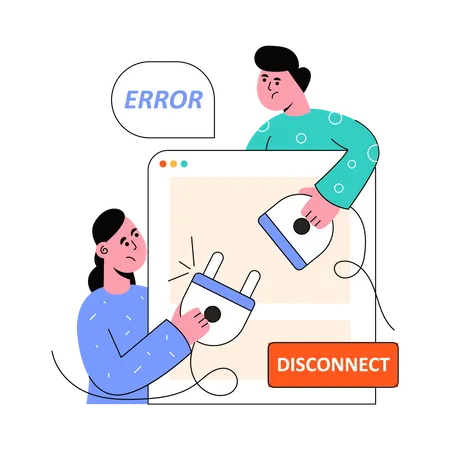 Disconnect Illustration
