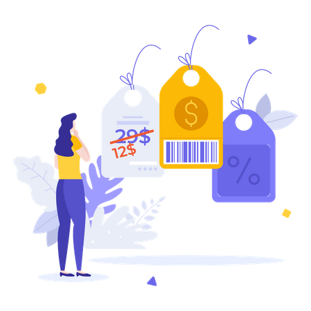 Discount coupon Illustration