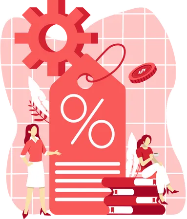 Discount coupon  Illustration