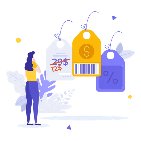 Discount coupon  Illustration
