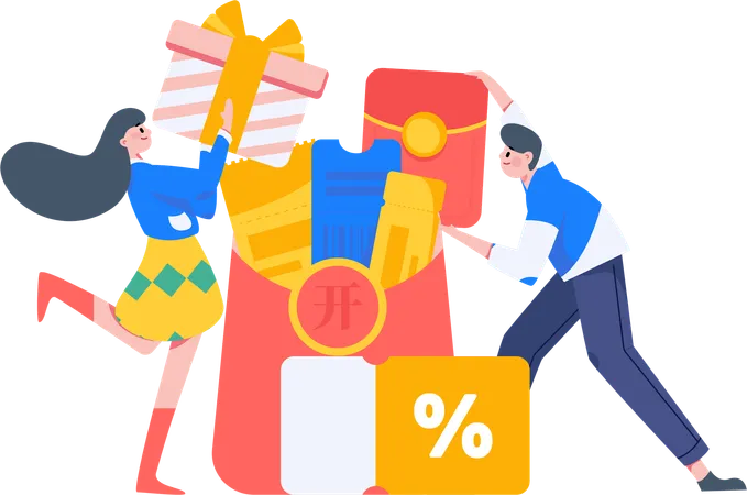 Discount coupon  Illustration