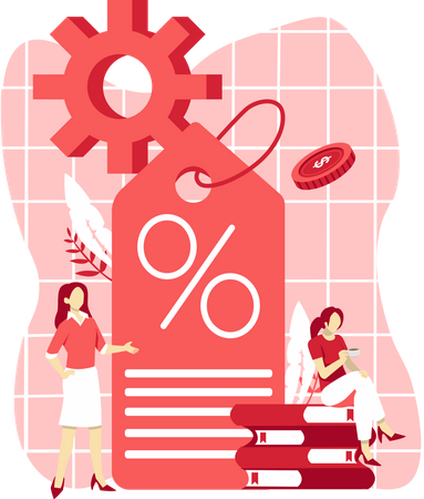 Discount coupon  Illustration