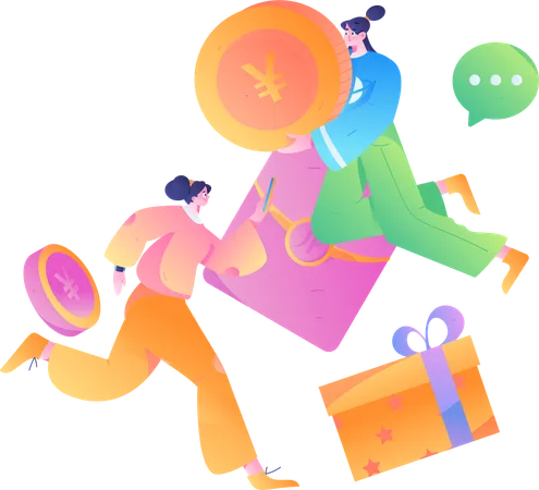 Discount Promotion  Illustration