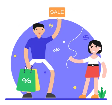 Discount Tag  Illustration