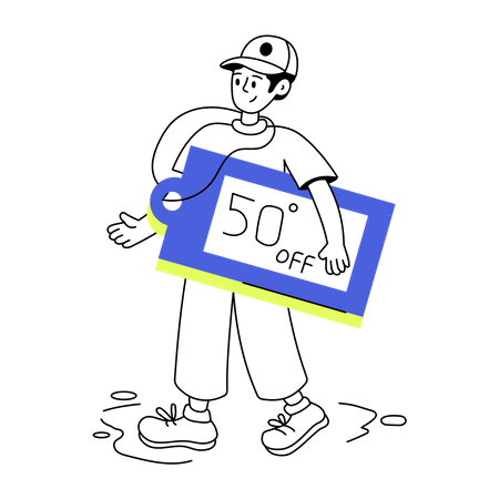 Discount Tag  Illustration
