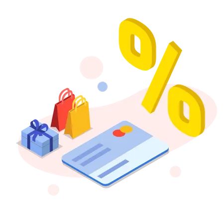 Discount using Credit Card Illustration