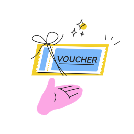 Discount voucher  Illustration