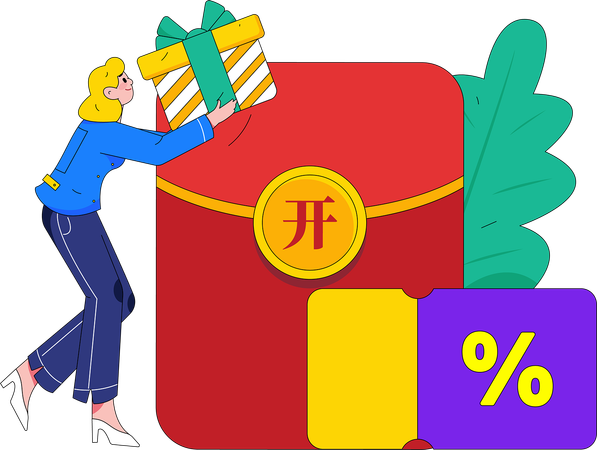 Discount Voucher  Illustration