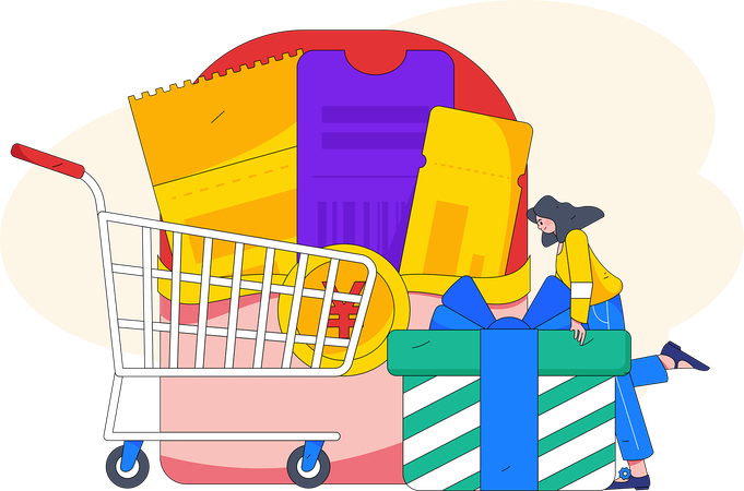 Discount voucher  Illustration
