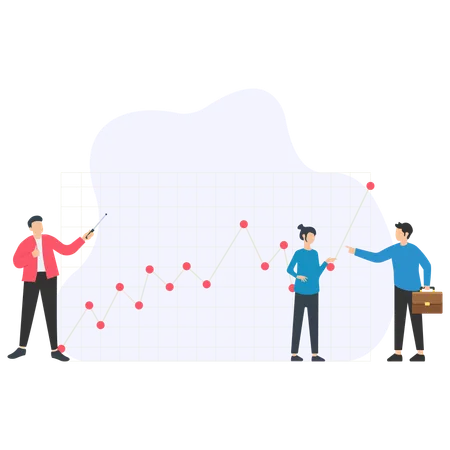 Discusión financiera  Ilustración