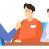 discuss illustrations
