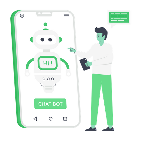 Discussion automatique  Illustration
