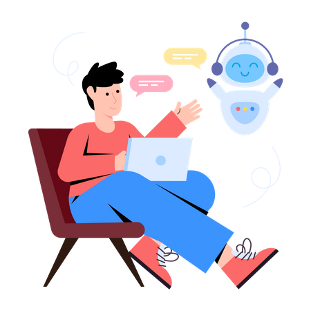 Discussion automatique  Illustration