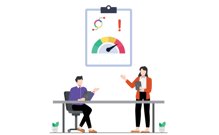 Discuter des mesures  Illustration