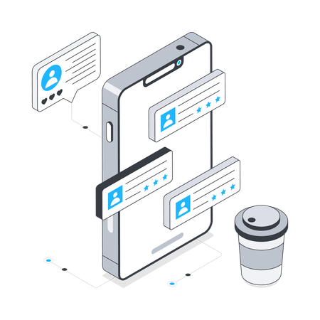 Discussion portal  Illustration