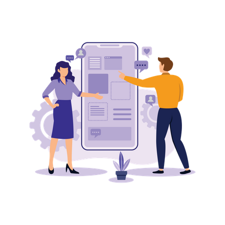 Diseño de experiencia  Ilustración