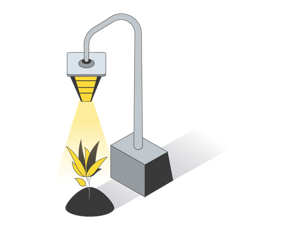 Dispositivo agrícola inteligente  Ilustração