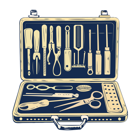 Dissection Tools  Illustration