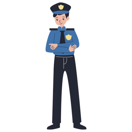 Distintivo della polizia  Illustration